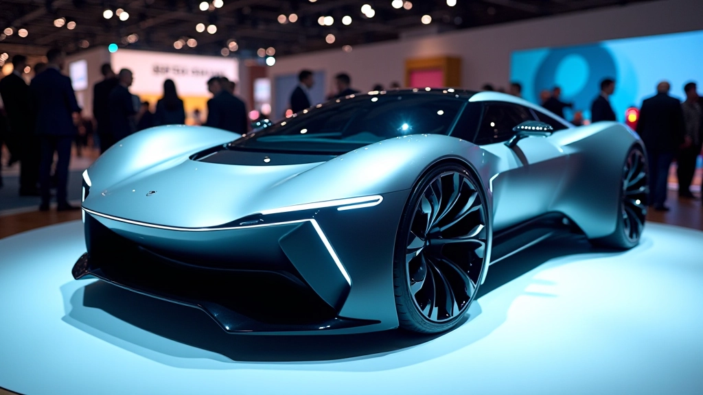 Futuristinis koncepcinis automobilis su nestandartine forma